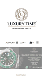 Mobile Screenshot of luxurytime.co.za